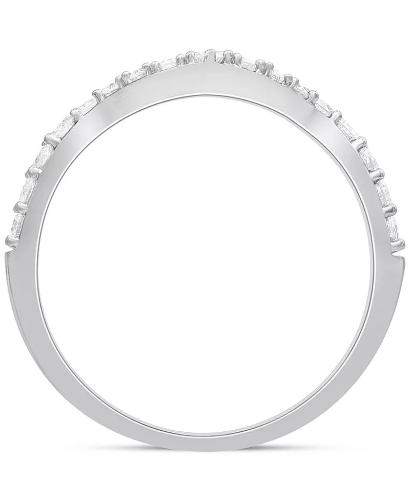 Stunning 2 Ct. T.W. Diamond Marquise Bridal Set in Elegant 14K White Gold