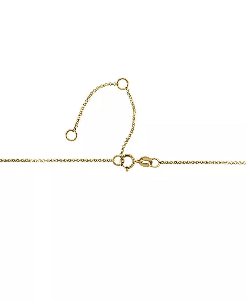Elegant EFFY® 14K Gold Lariat Necklace with Cultured Freshwater Pearls and Diamonds
