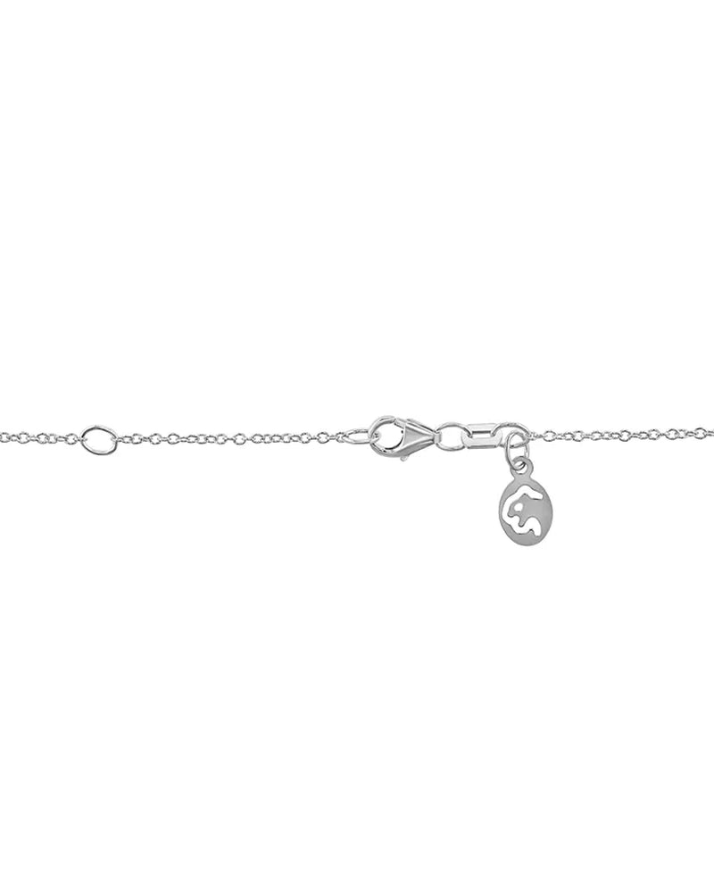 Stunning EFFY® Sapphire & Diamond Filigree Pendant Necklace in Sterling Silver - 1-1/6 Ct. T.W. & 1/3 Ct. T.W.