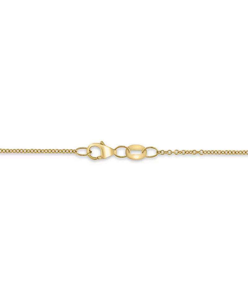 Stunning EFFY® 14K Gold Ruby & Diamond Swirl Pendant Necklace - 3.25 Ct. T.W.