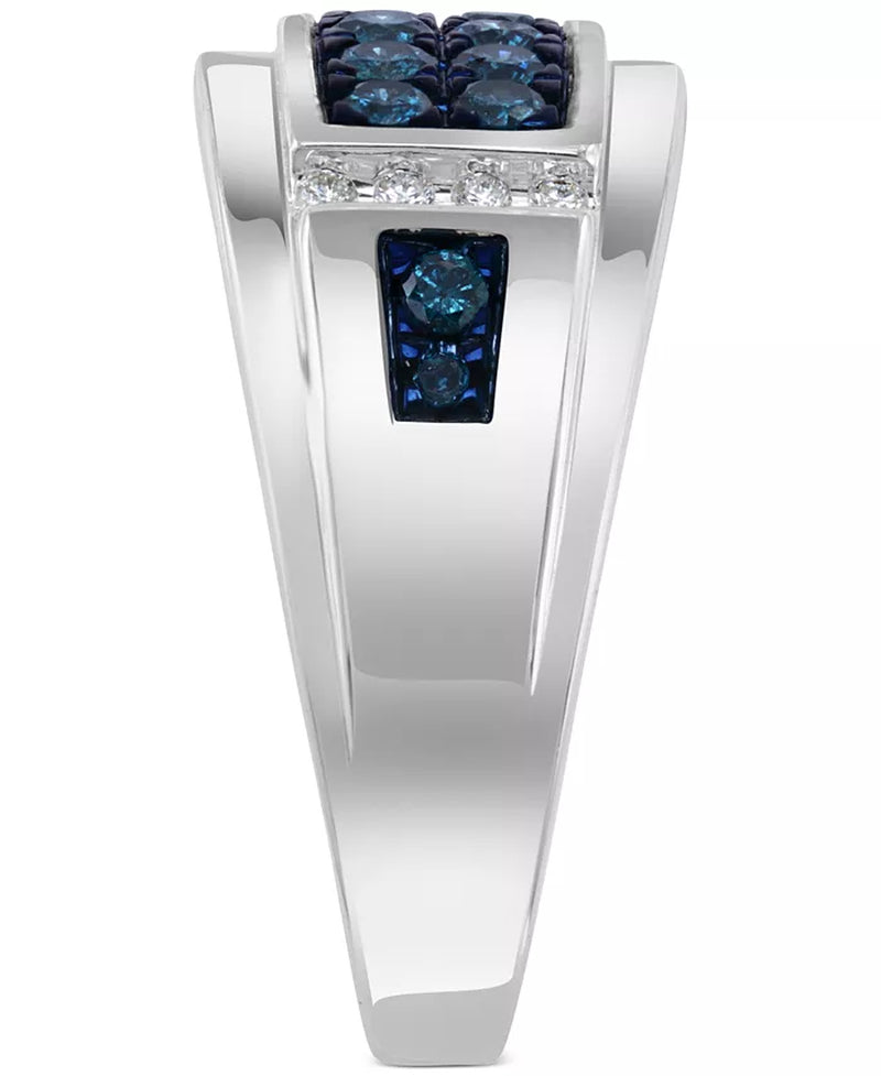 Stunning EFFY® Men's Diamond Ring (3/4 Ct. T.W.) in Luxurious 14K Gold - Available in Sapphire!