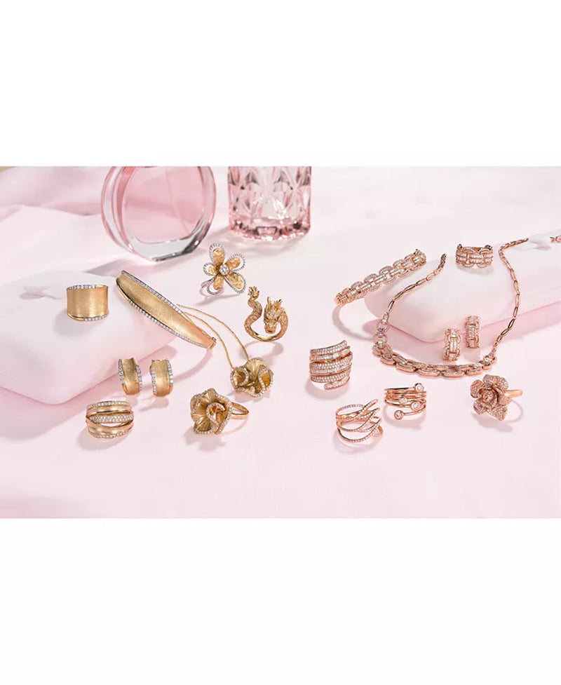 EFFYÂ® Diamond Ring (3/8 Ct. T.W.) in 14K Yellow Gold (Also Available in Rose Gold & White Gold)