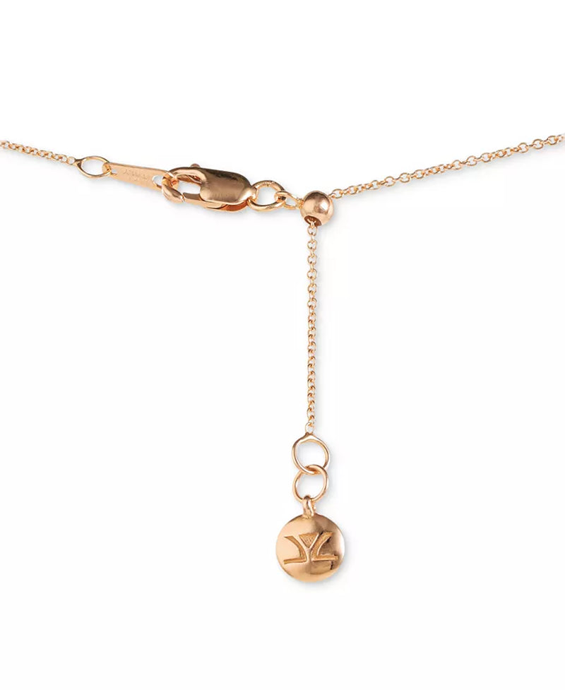 Elegant Grape Amethyst & Diamond Butterfly Pendant Necklace in 14K Rose Gold - 18" with 2" Extender