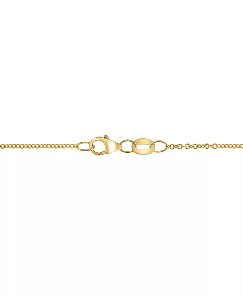 Stunning EFFY® 14K Gold Ruby & Diamond Swirl Pendant Necklace - 3.25 Ct. T.W.