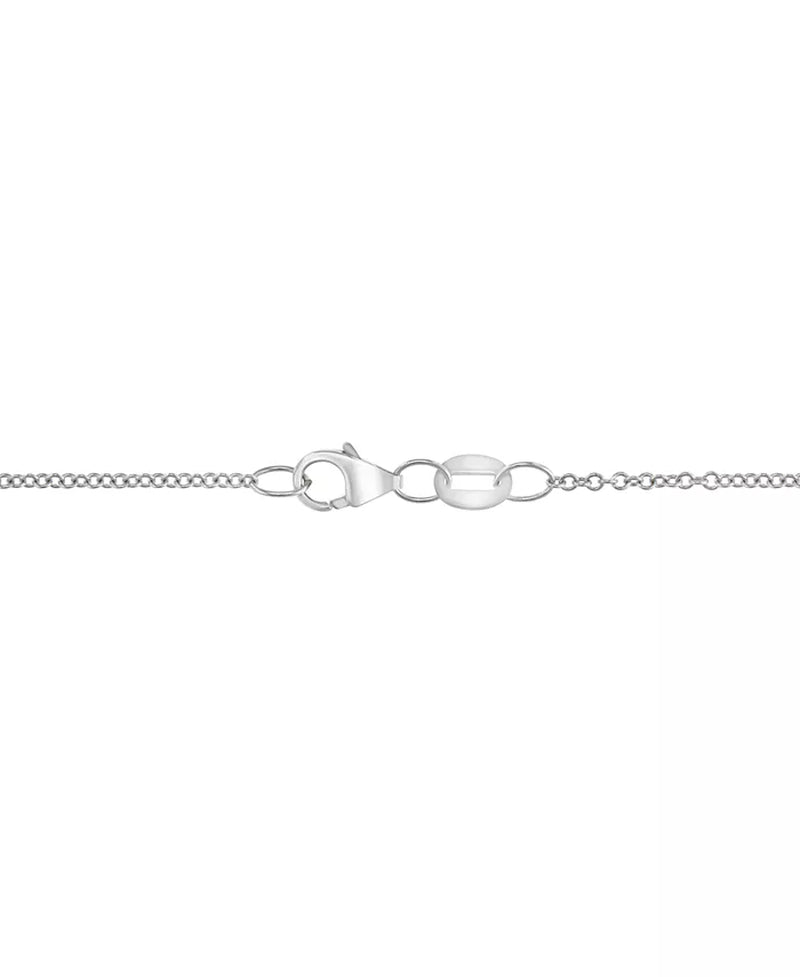 Stunning EFFY® 1 Ct. T.W. Diamond Bezel 20" Statement Necklace in Luxurious 14K White, Yellow, or Rose Gold