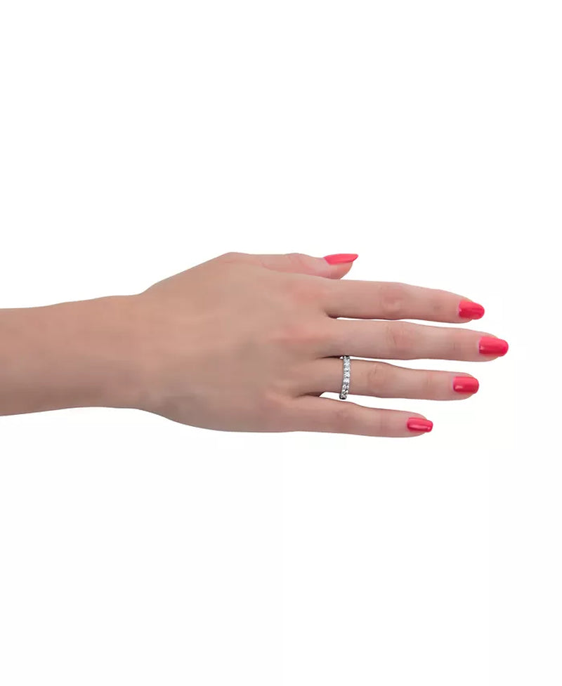 Stunning Pavé Diamond Band Ring (1 Ct. T.W.) in Luxurious 14K Gold, Rose Gold, or White Gold