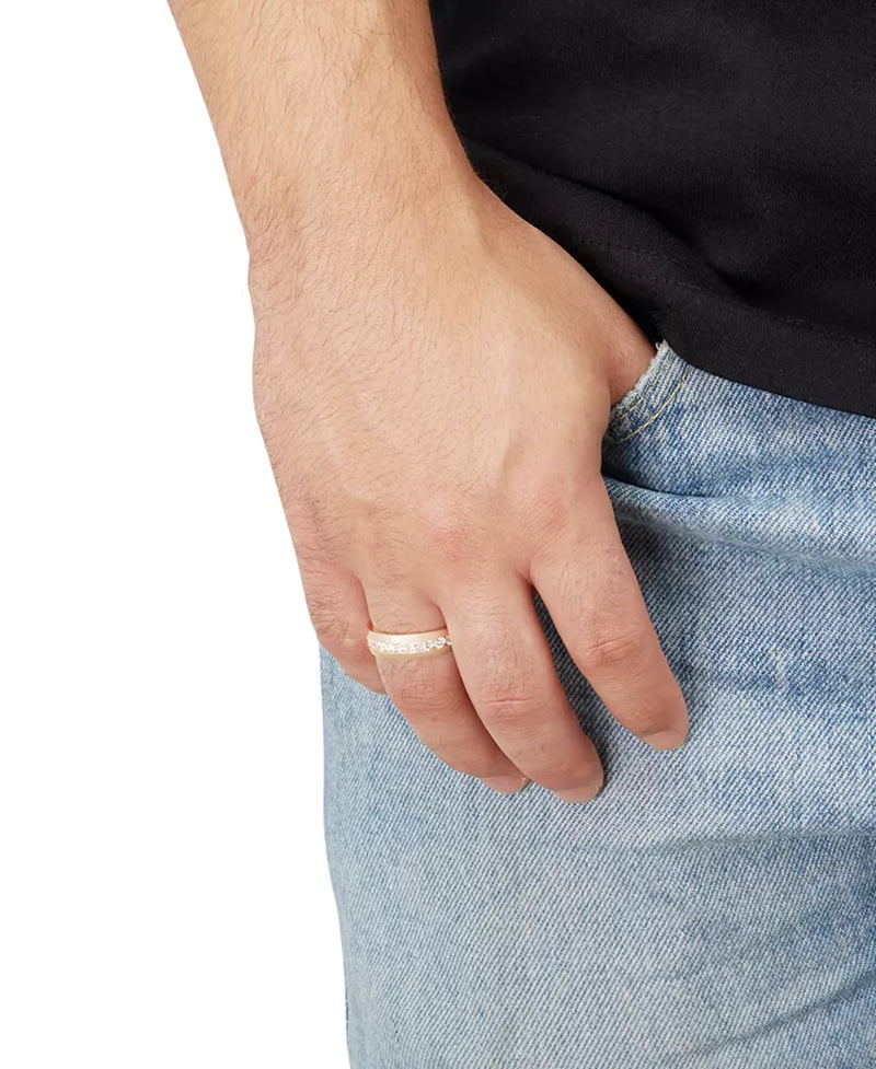 Stunning 1 Ct. T.W. Men's Diamond Band in Luxurious 14K White Gold (Available in 14K Yellow Gold)