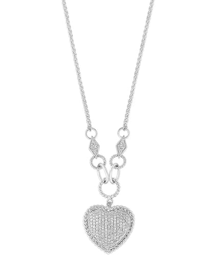 D'Oro by EFFY® Stunning Diamond Heart Pendant (3/4 Ct. T.W.) in Luxurious 14K Gold or Romantic 14K Rose Gold