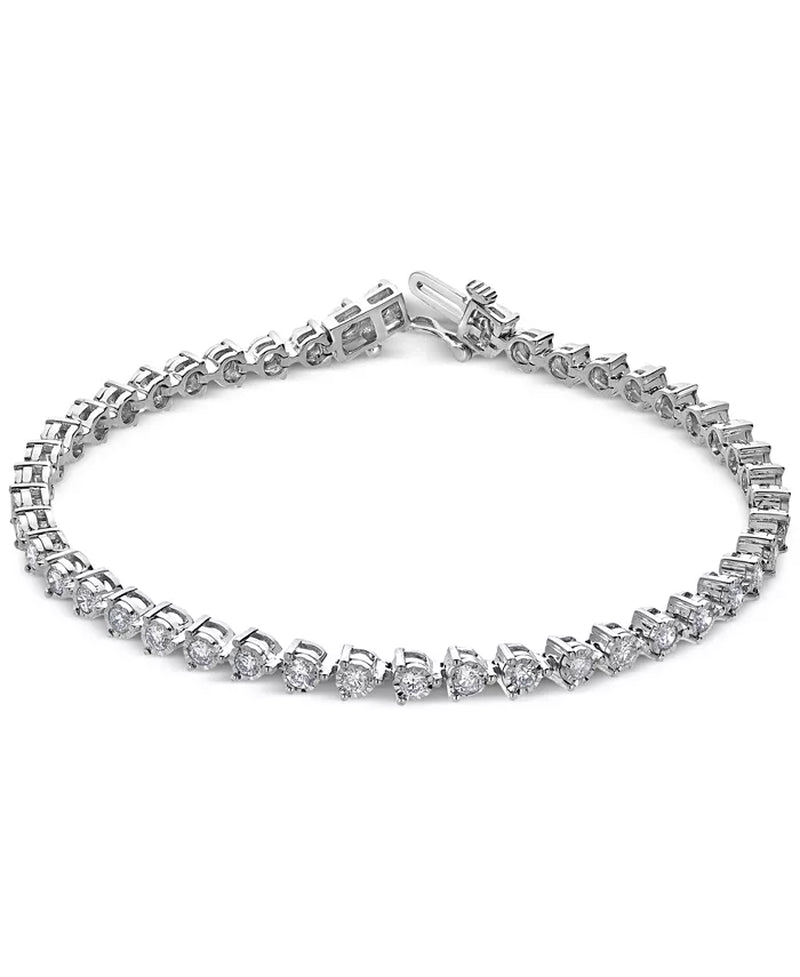 Stunning 2 Ct. T.W. Diamond Bracelet in Luxurious 14K White Gold
