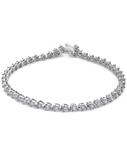 Stunning 2 Ct. T.W. Diamond Bracelet in Luxurious 14K White Gold