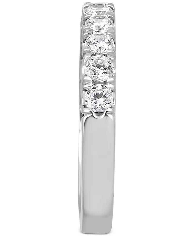 Stunning Pavé Diamond Band Ring (1 Ct. T.W.) in Luxurious 14K Gold, Rose Gold, or White Gold
