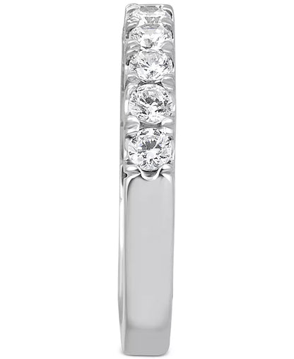 Stunning Pavé Diamond Band Ring (1 Ct. T.W.) in Luxurious 14K Gold, Rose Gold, or White Gold