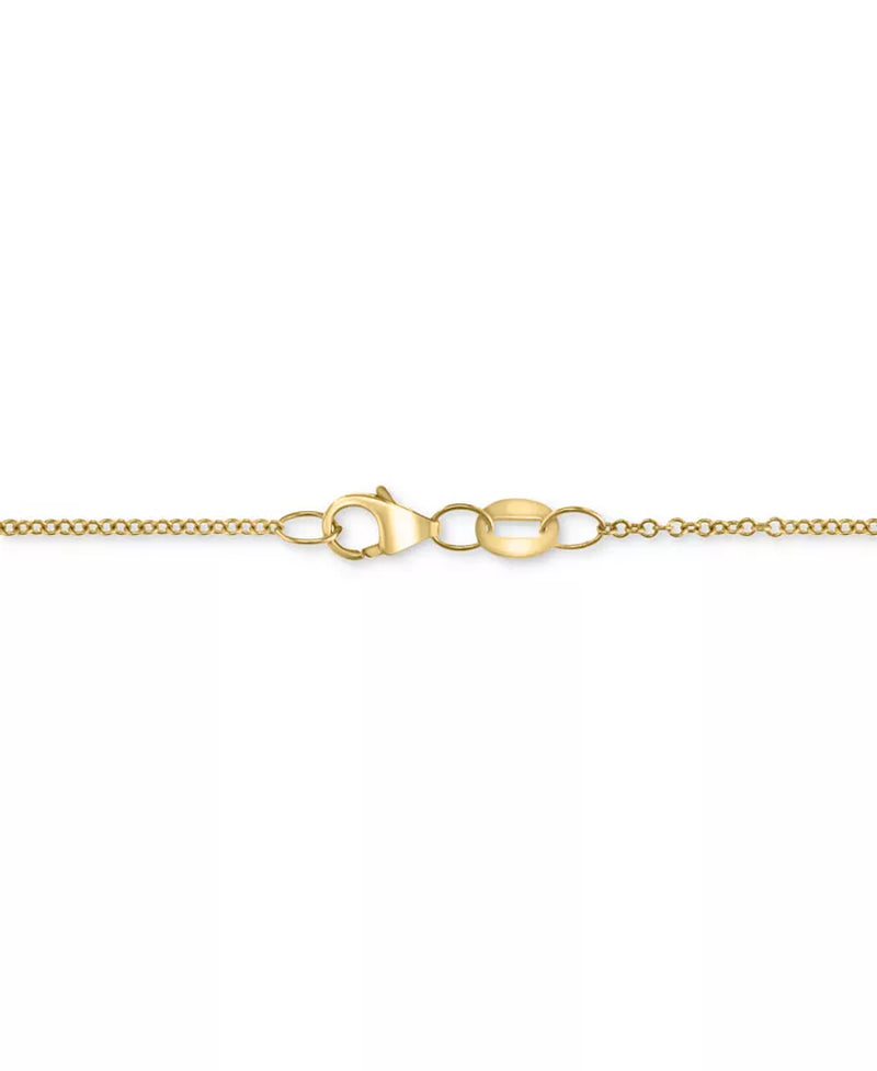 Stunning EFFY® 4.75 Ct. Ruby & 0.33 Ct. Diamond Heart Pendant Necklace in 14K Gold