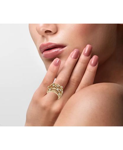 Stunning D'Oro by EFFY® 1 Ct. Diamond Woven Ring in Luxurious 14K Yellow Gold - Also Available in White Gold!