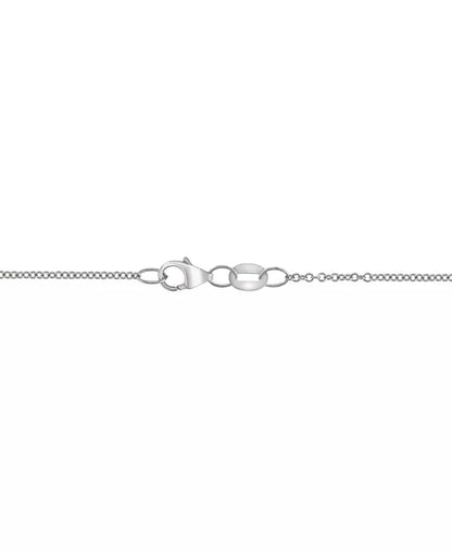 Stunning EFFY® London Blue Topaz & Diamond Halo Pendant Necklace in 14K White Gold - 11.75 Ct. T.W.
